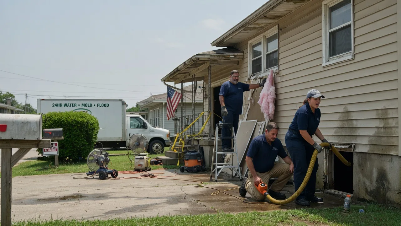 Water Damage Repair in Godfrey, IL near me